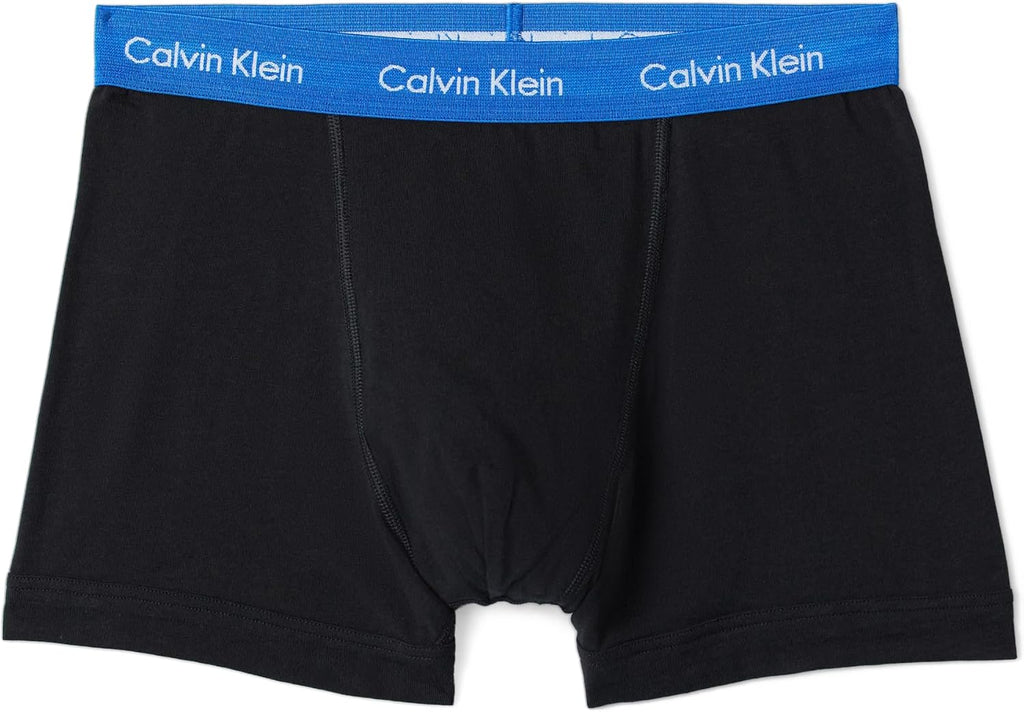 Calvin Klein Herren 3er Pack Boxershorts Trunks mit Logobund