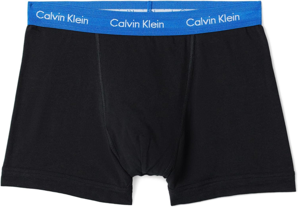 Calvin Klein Herren 3er Pack Boxershorts Trunks mit Logobund